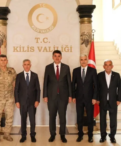 Kahramanmaraş Protokolünden Kilis Valiliğine Ziyaret