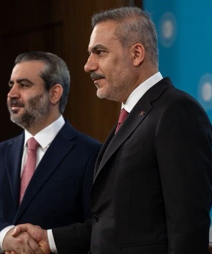Dışişleri Bakanı Fidan Ankara'da Suriyeli Mevkidaşıyla Buluştu