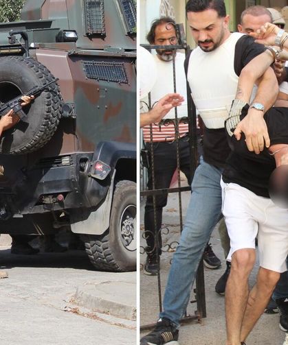Adana'da cezaevi firarisi polise direndi