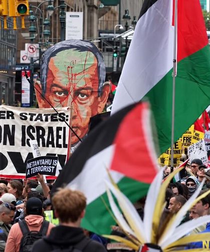 New York'ta Netanyahu'ya Büyük Protesto ve BM'de Boş Koltuklar