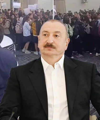 Azerbaycan'da Başörtüsü Yasağına Öğrenci Tepkisi
