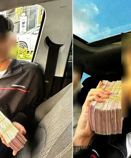 Bayrampaşa'da milyonluk gasp: Çalınan paralarla poz verdiler