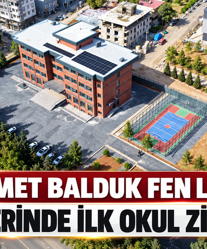 Mehmet Balduk Fen Lisesi’nde İlk Zil Çaldı: Nazar Tekstil’den Eğitime Anlamlı Yatırım