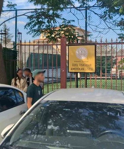 Üsküdar Amerikan Lisesi trafosunda yangın çıktı