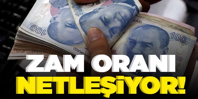 Zam oranı netleşiyor! Asgari ücrete ne kadar artış yapılacak?