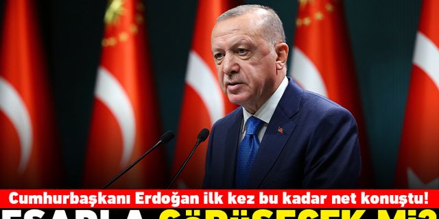 Cumhurbaşkanı Erdoğan ilk kez bu kadar net konuştu! Esadla görüşecek mi?