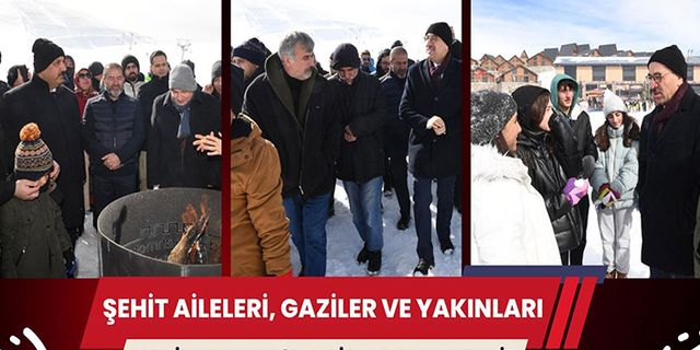 Şehit ve gazi aileleri Yedikuyular’da bir araya geldi