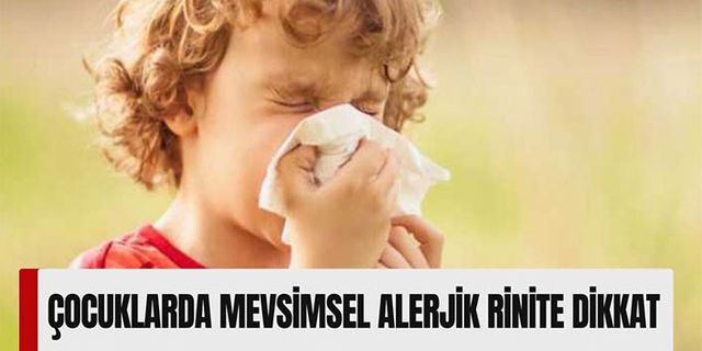 Çocuklarda mevsimsel alerjik rinite dikkat