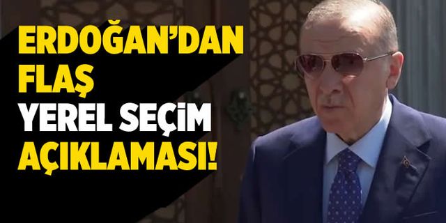Cumhurbaşkanı Erdoğan, yerel seçimler için kritik kararlar aldı
