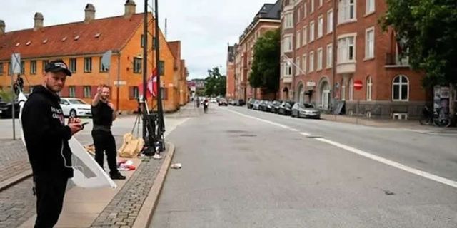 Danimarka'da büyük hadsizlik! Kutsal kitabımıza ve Türk bayrağına saldırı