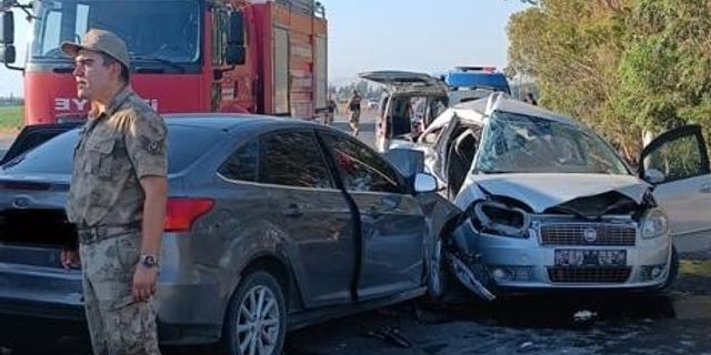Trafik kazasında 1'i ağır 7 kişi yaralandı!