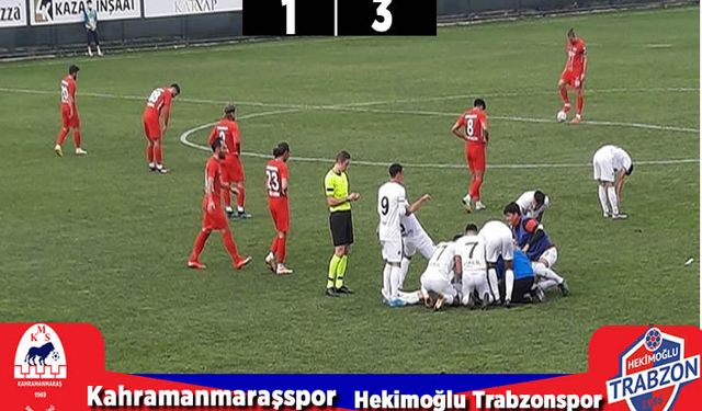 Kahramanmaraşspor: 1 – Hekimoğlu Trabzonspor: 3