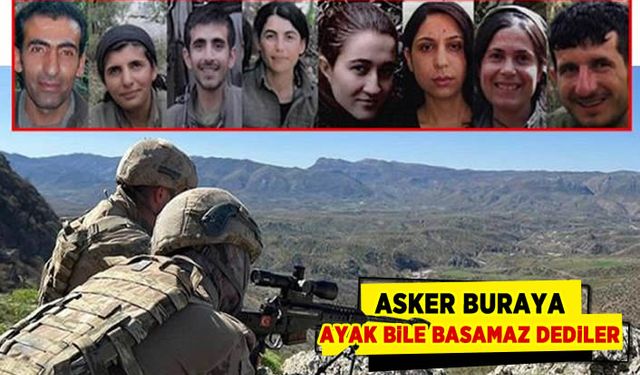 Mehmetçik, "Asker buralara ayak basamaz" denilen PKK kampına girdi!