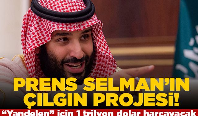 Prens Selman'ın çılgın projesi! "Yandelen" için 1 trilyon dolar harcayacak!