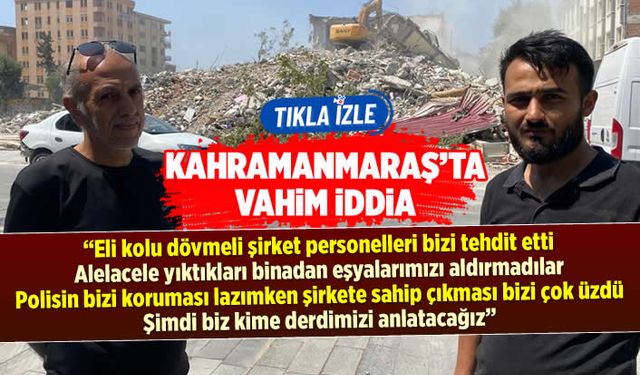 Kahramanmaraş'ta Beyzade İş Hanı sakinleri adaletsizlikle karşı karşıya