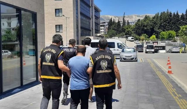 Kahramanmaraş'ta hırsızlık şüphelisi 2 kişi yakalandı