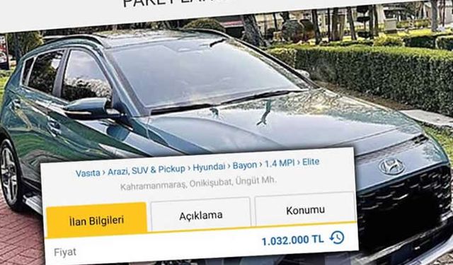 Kahramanmaraş'ta ikinci el otomobil satışında akılalmaz tuzak!