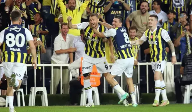 Fenerbahçe'de Dzeko varsa sorun yok! 3 puan Kanarya'nın