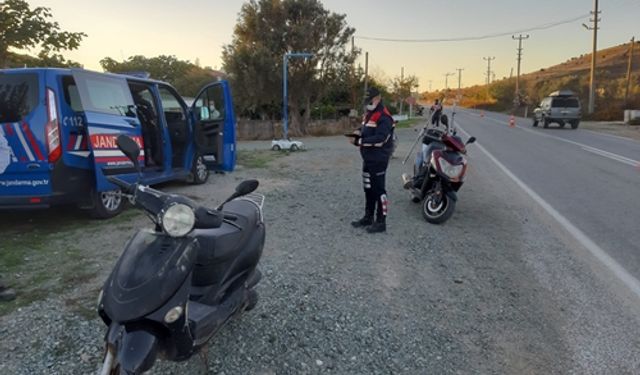 Muğla İl Jandarma Denetimleri: 97 Motosiklet Sürücüsüne İşlem, Trafik Güvenliği Vurgusu Yapıldı