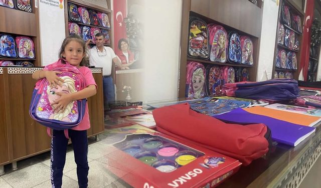 Kahramanmaraş Büyükşehir, ihtiyaç sahibi öğrencilere kırtasiye desteği sağlıyor