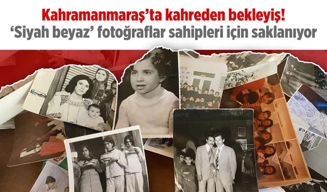 Depremde kaybolan hatıralar: Kahramanmaraş'taki Enkaz Kafe, fotoğrafları topluyor