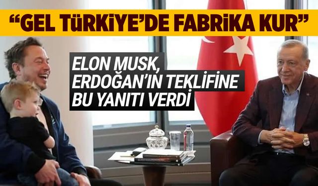 Cumhurbaşkanı Erdoğan, Elon Musk'la Türkiye'de Tesla fabrikası için görüştü