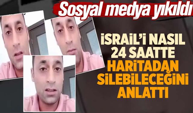 İsrail'i 24 saatte yok edeceğini iddia eden TikTok videosu sosyal medyayı salladı!