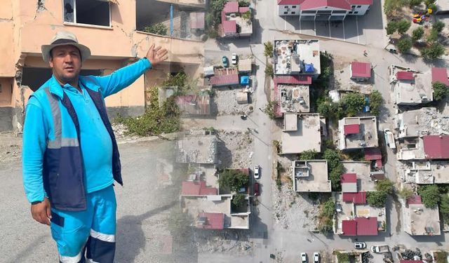 Kahramanmaraş'ın enkazlar arasında temizlik azmi: Ahmet Yeşilce'nin çabası