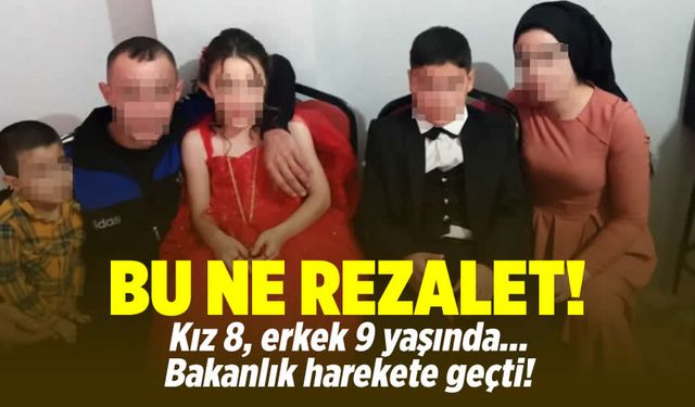 Mardin'de büyük tartışma: İki küçük çocuğa nişan yüzükleri takıldı