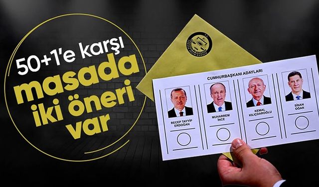 AK Parti, Erdoğan'ın önerisiyle 50+1 sistemini terk ediyor: 40+1 geliyor!