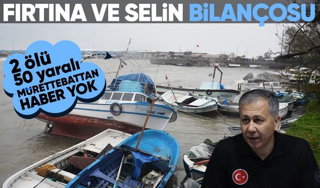 Türkiye, Felaketin Pençesinde! Bakan Yerlikaya, Olumsuz Hava Koşullarının Bilançosunu Açıkladı