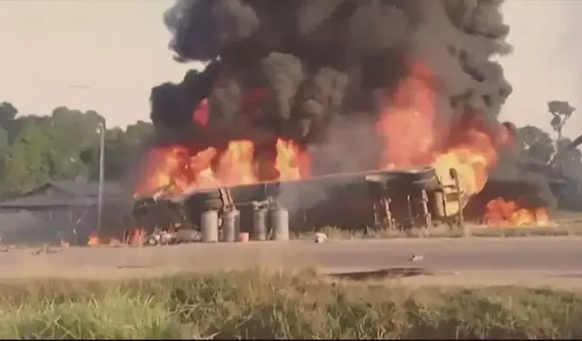 Totota Kasabasında Patlayan Tanker: 40 Kişi Yaşamını Yitirdi