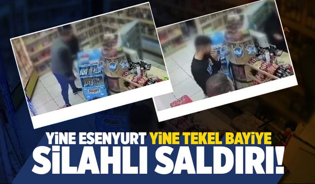İstanbul Esenyurt'ta silahlı saldırı! Herşeyi kamera kaydetti