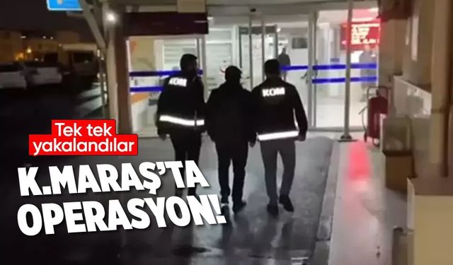 Kahramanmaraş dahil 73 ilde: Binlerce gözaltı