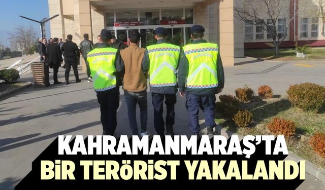Firari DEAŞ yanlısı Kahramanmaraş'ta yakalandı