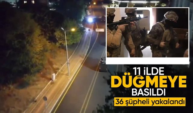 DEAŞ ve El Kaide'ye Karşı Kahramanlar-45 Operasyonu: 11 İlde 36 Terör Şüphelisi Gözaltında!