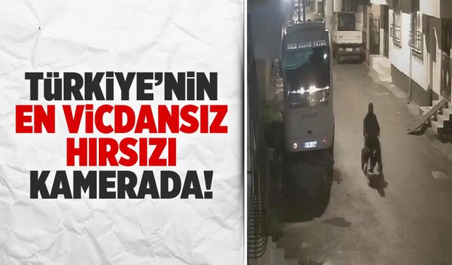Şehir turuna çıkan hırsız: Akülü sandalyeyle Adana'da inanılmaz görüntüler!