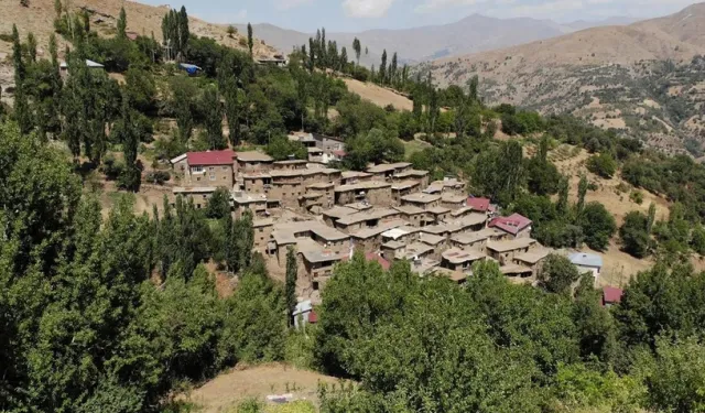 Doğa rüyası: Bitlis'in köyleri, kar yağışı sonrası kartpostallara taş çıkartıyor!