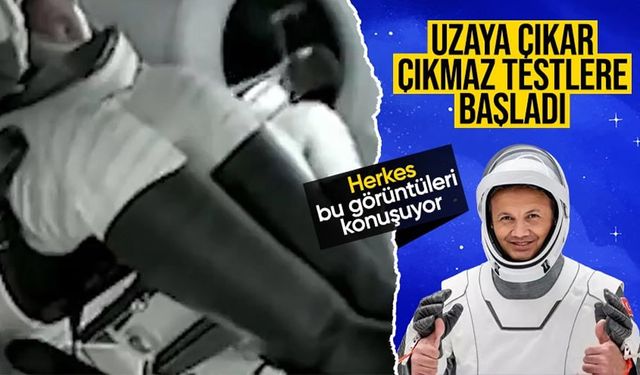 Alper Gezeravcı'nın uzay yolculuğu: İlk saniyede yer çekimi testi!