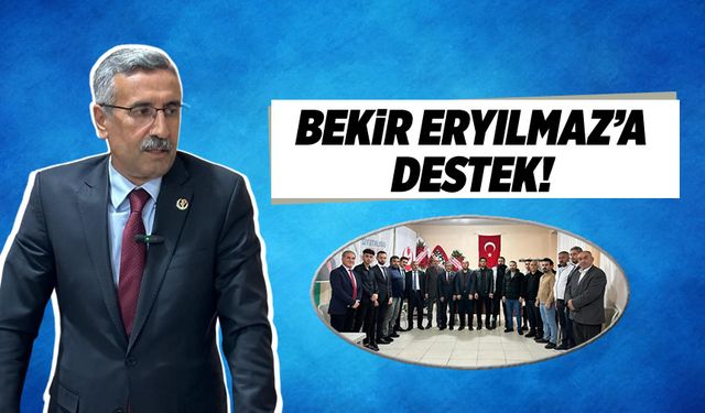 BBP'li aday Bekir Eryılmaz'a destek!
