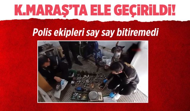Kahramanmaraş'ta Kaçakçılara Büyük Şok: Altın Darphanesine Baskın!