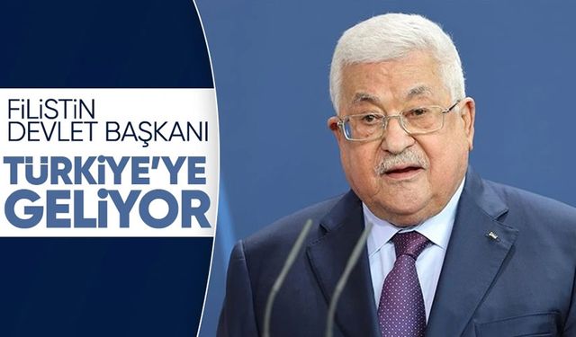 Filistin Devlet Başkanı Mahmud Abbas Salı günü Türkiye'ye geliyor