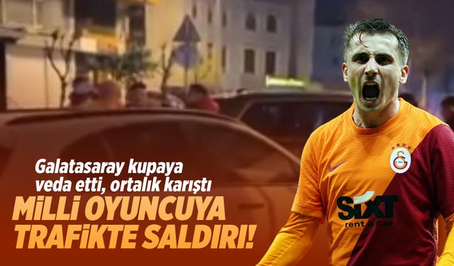 Galatasaray Oyuncusu Kerem Aktürkoğlu, Trafikte Saldırıya Uğradı!