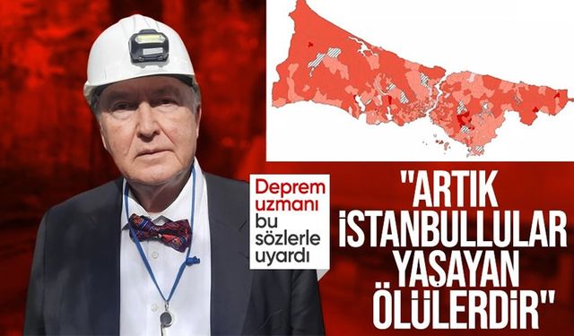 Prof. Dr. Ercan: Artık İstanbullular yaşayan ölülerdir