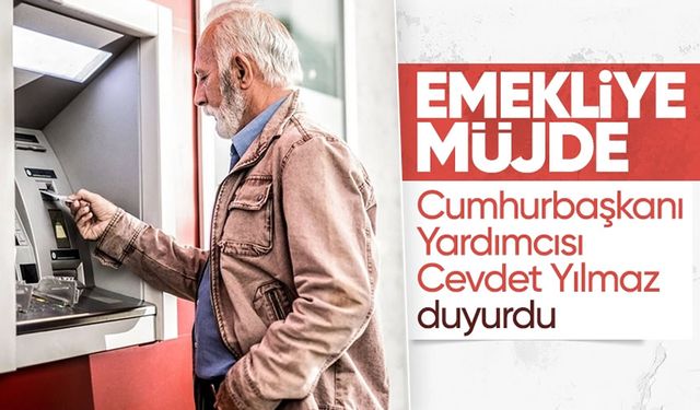 Cumhurbaşkanı Yardımcısı Cevdet Yılmaz: Emekliler için özel çalışma yapacağız