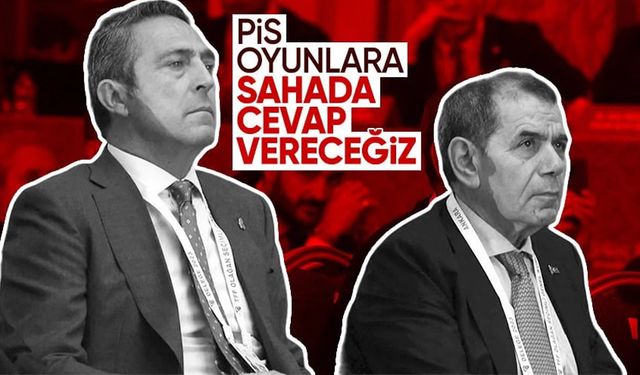 Dursun Özbek'ten Fenerbahçe'ye İğneli Sözler: "Pis Oyunlara..."