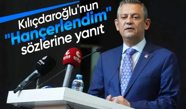 ‘HANÇERLENDİM’ TARTIŞMASI - CHP lider Özgür Özel, Kılıçdaroğlu'na cevap verdi