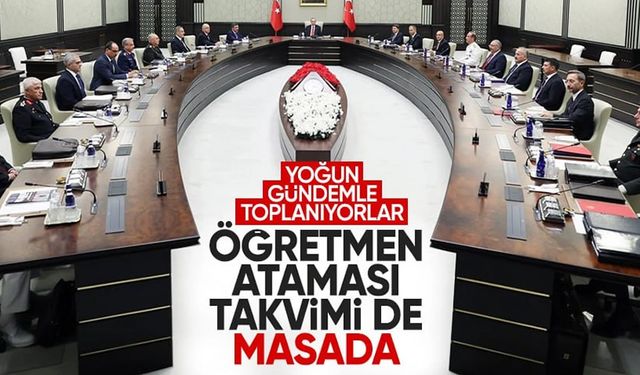 Erdoğan'ın Başkanlığında: Ekonomik Gelişmeler ve Öğretmen Atamaları Görüşüldü