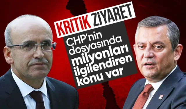 Mehmet Şimşek ve CHP Gölge Bakanı Ekonomi Masasında Buluşuyor!