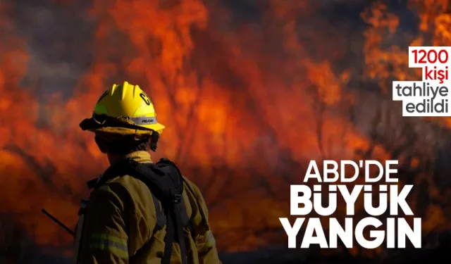 Los Angeles'te Kontrol Edilemeyen Yangın: 1200 Kişi Tahliye Edildi